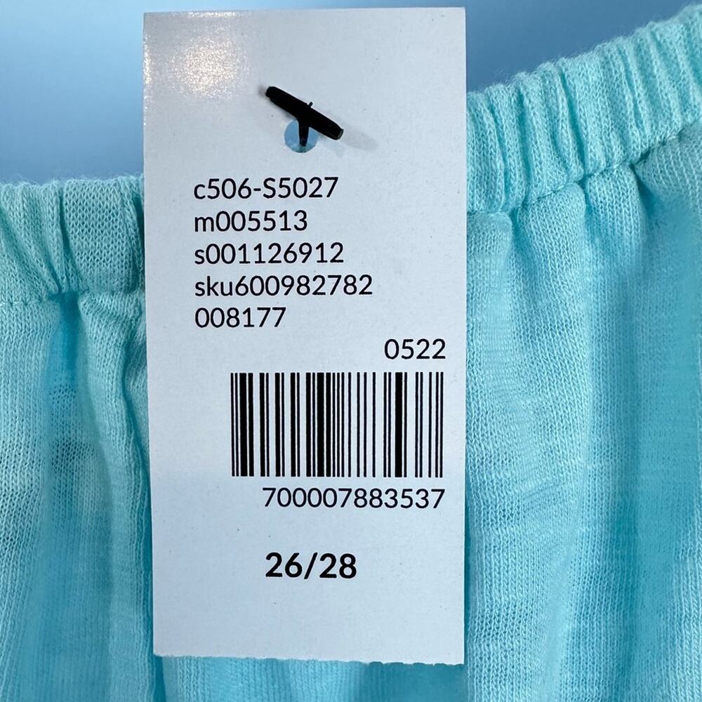 Lane Bryant Classic Square Neck Embroidered Peplum Tank Top Shirt Size 26/28 NWT - Picture 7 of 11